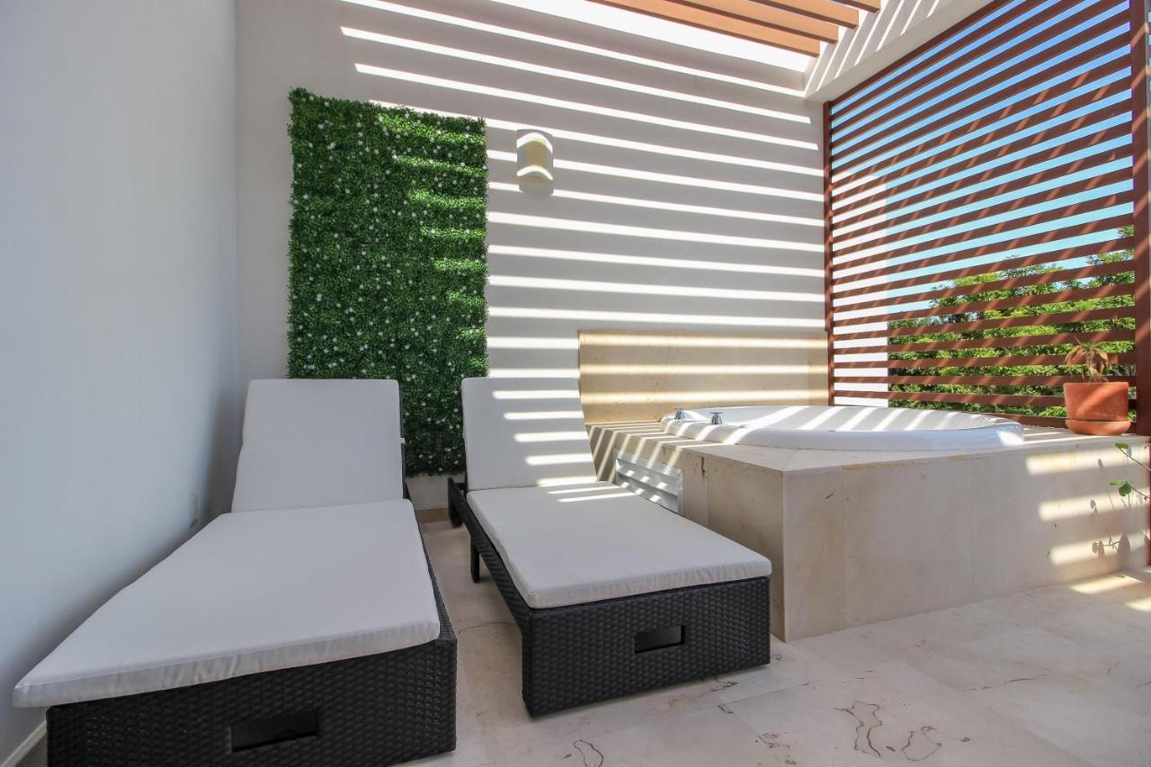 Exceptional 2Story Penthouse With Hot Tub And Rooftop Terrace In Bahia Principe Akumal Eksteriør billede